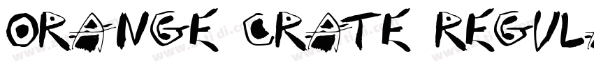 Orange Crate Regula字体转换